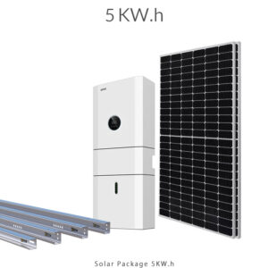 پکیج سیستم برق خورشیدی ۵ کیلووات ساعت